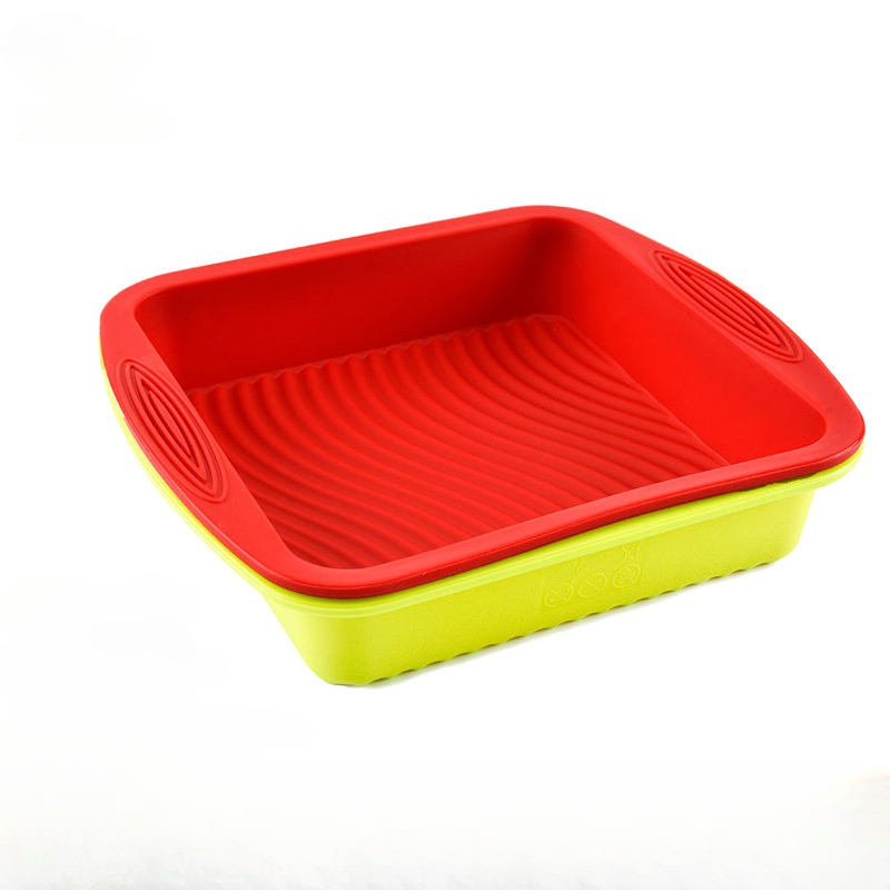 Kitchen And Baking Equipment - 1pc Silicone Square Non-Stick Square Cake
