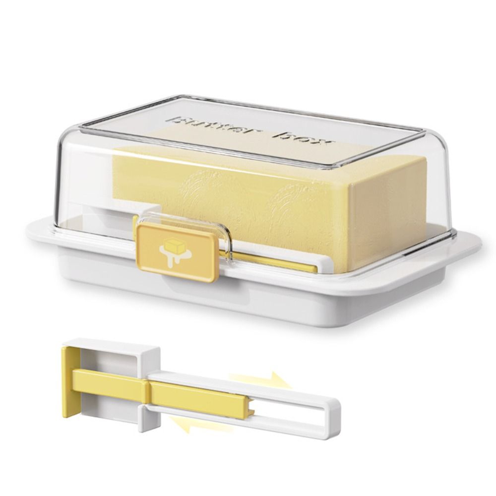 Clear Lid Butter Storage Box D - đánh giá và giá Kitchen Baking Storage Containers