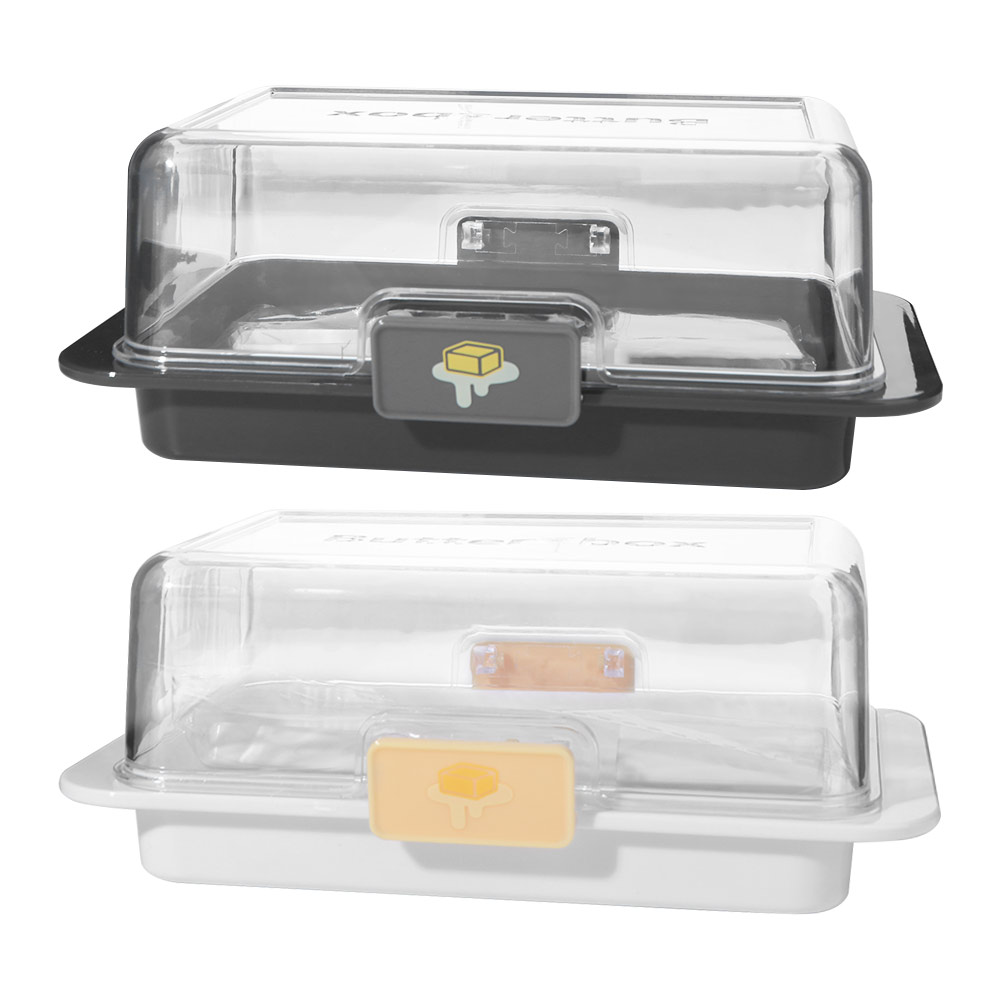 Clear Lid Butter Storage Box D - đánh giá và giá Kitchen Baking Storage Containers