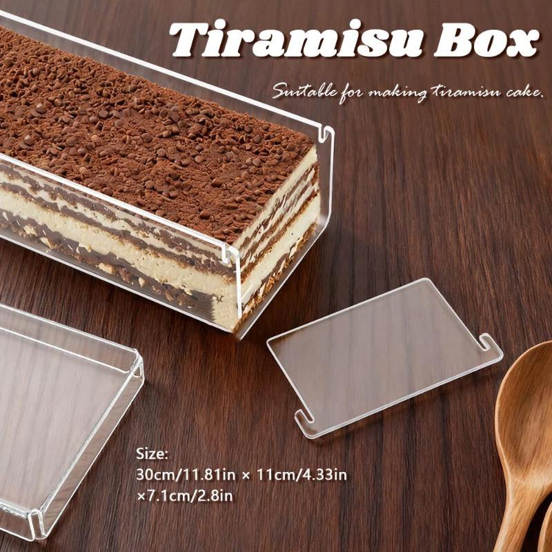 Sturdy Rectangular Acrylic Tir - đánh giá và giá Kitchen Baking Storage Containers
