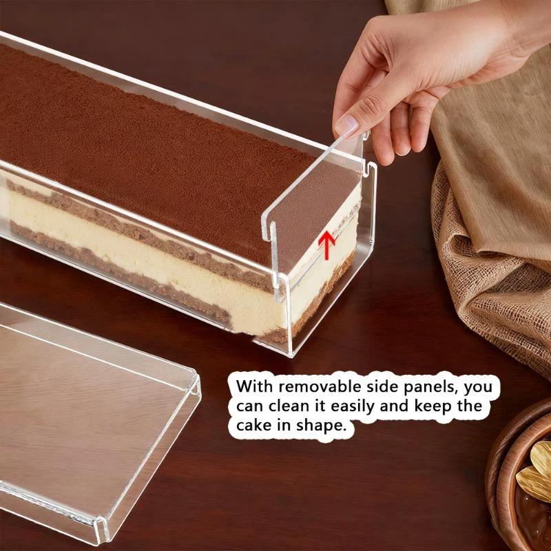 Sturdy Rectangular Acrylic Tir - đánh giá và giá Kitchen Baking Storage Containers