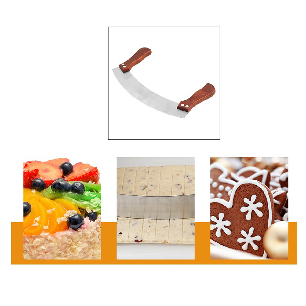 1pc Double Handle Nougat Cutte - đánh giá và giá Kitchen And Baking Equipment