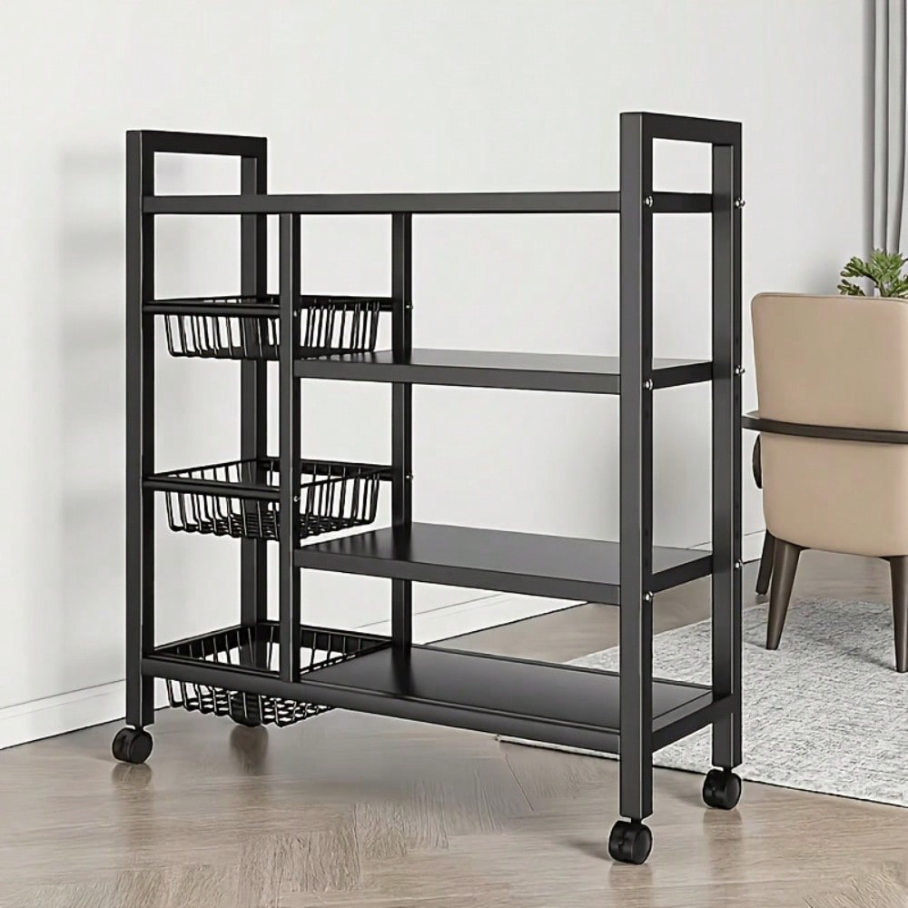 Movable Kitchen Storage Rack W - đánh giá và giá Kitchen Baking Island