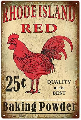 Vintage Metal Tin Sign Rhode I - đánh giá và giá Kitchen Baking Island