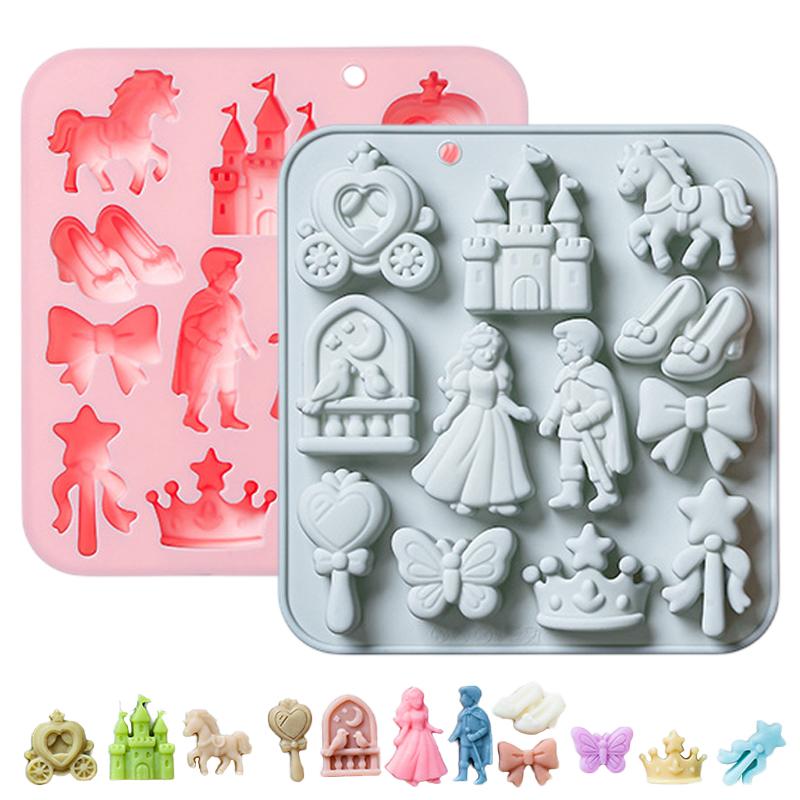 12 Cavity Prince, Princess Sil - đánh giá và giá Silicone Cake Mold