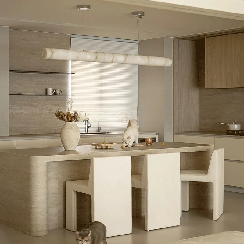 Minimalist Luxury Marble Hangi - đánh giá và giá Kitchen Baking Island