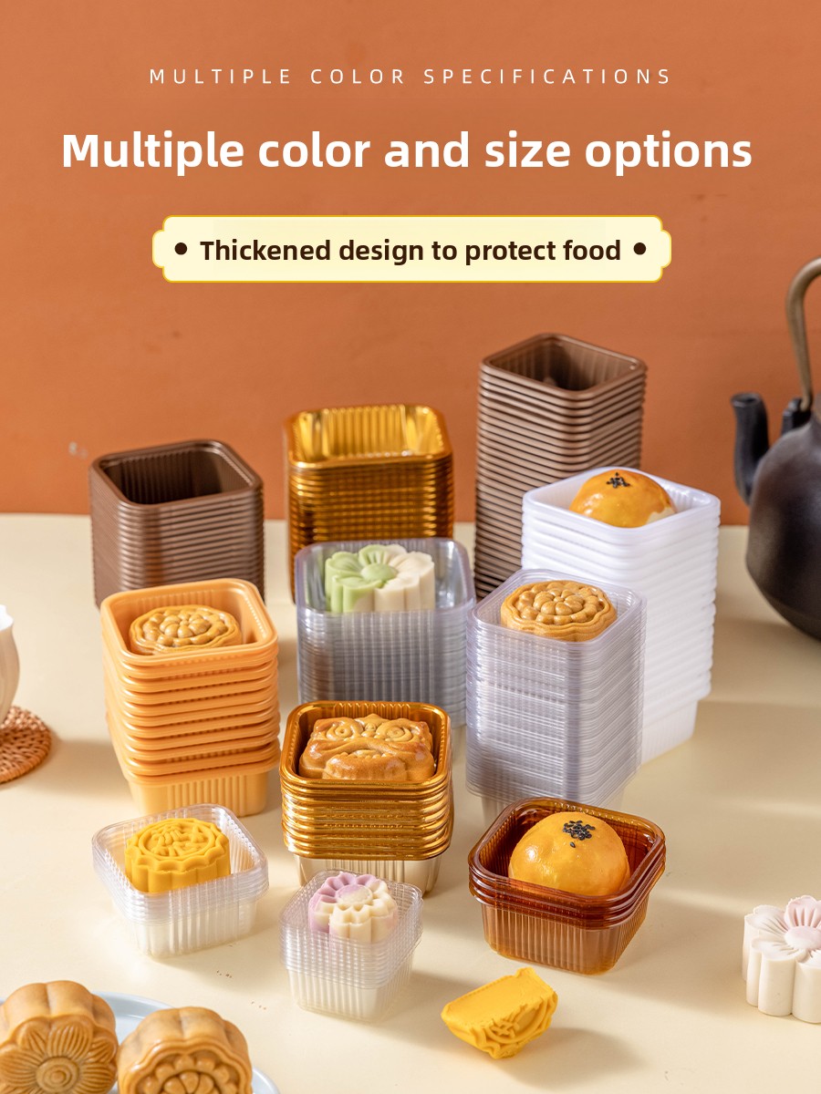 Thickened Plastic Mooncake Pac - đánh giá và giá Kitchen Baking Area