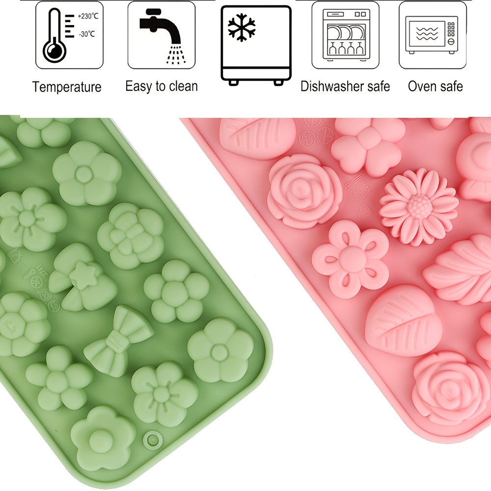 4-Pack Silicone Chocolate Cand - đánh giá và giá Silicone Cake Mold