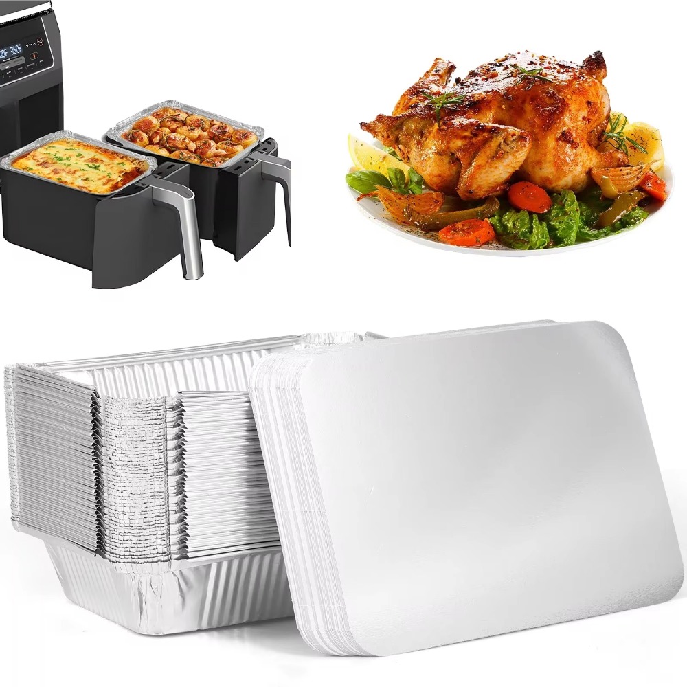 10PCS Disposable Aluminum Foil - đánh giá và giá Kitchen Baking Storage Containers