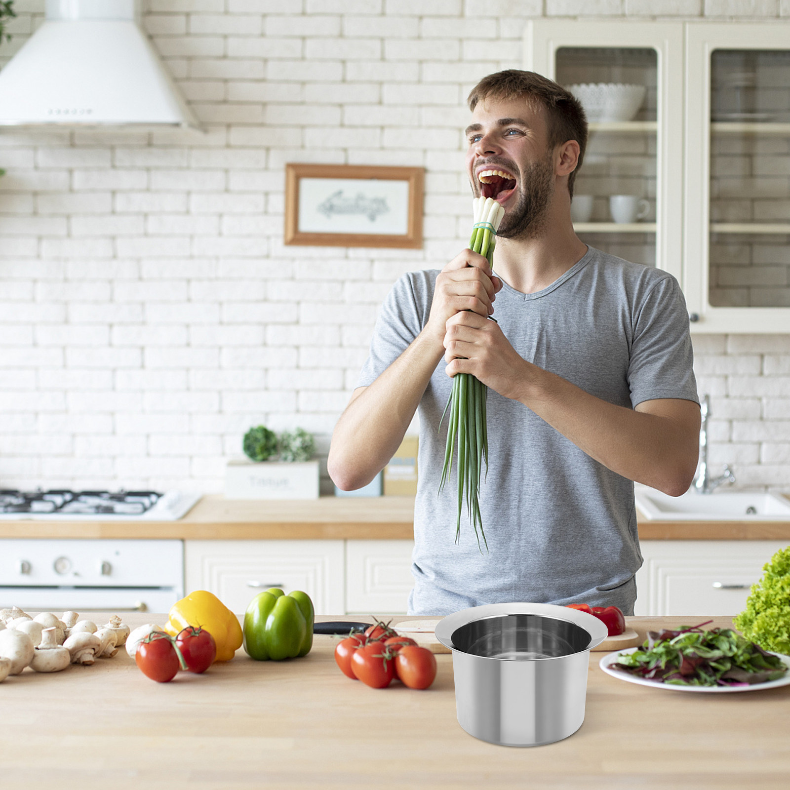 Stainless Steel Oil Basin Mult - đánh giá và giá Kitchen Baking Storage Containers