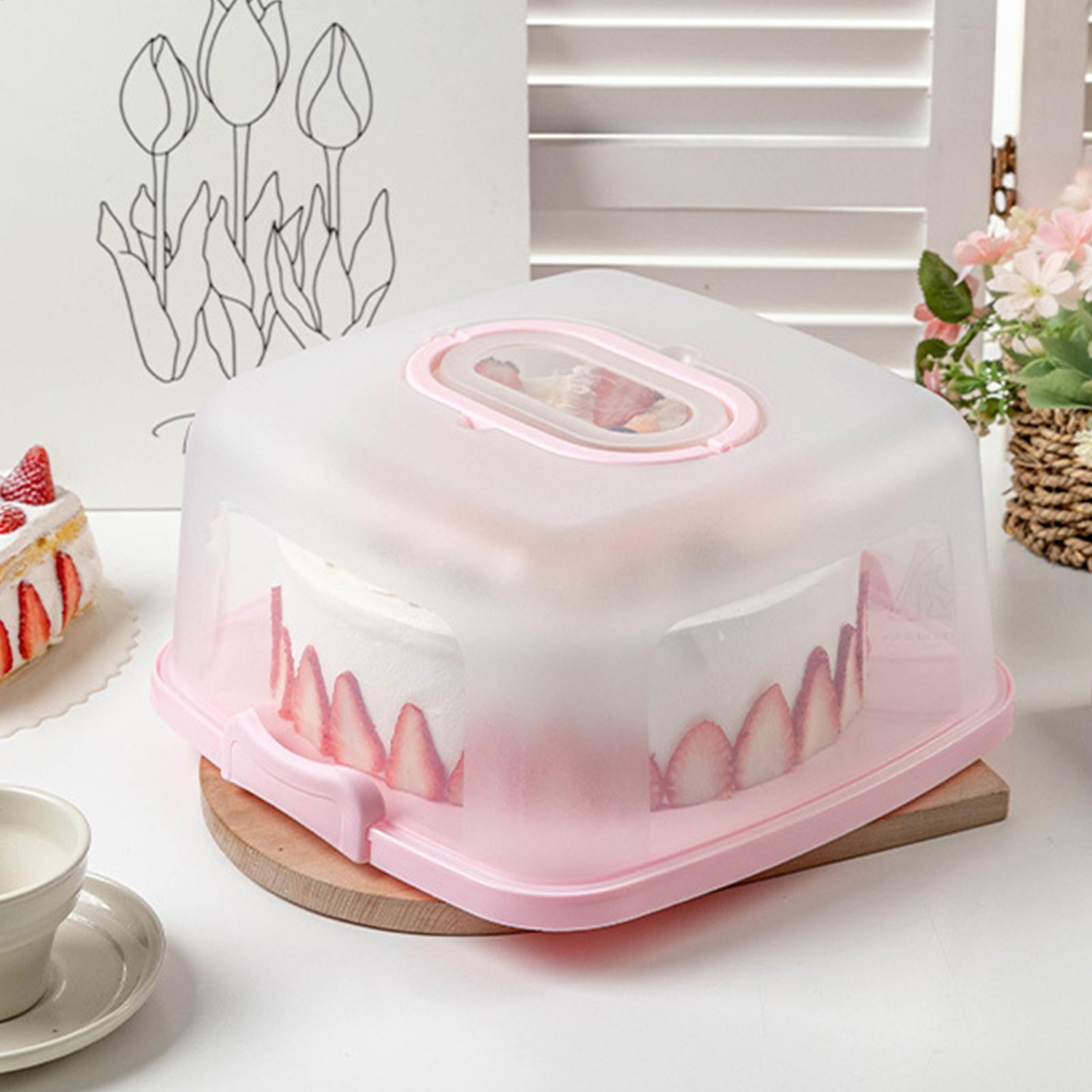 10 Inch Travel Cake Carrier wi - đánh giá và giá Kitchen Baking Storage Containers