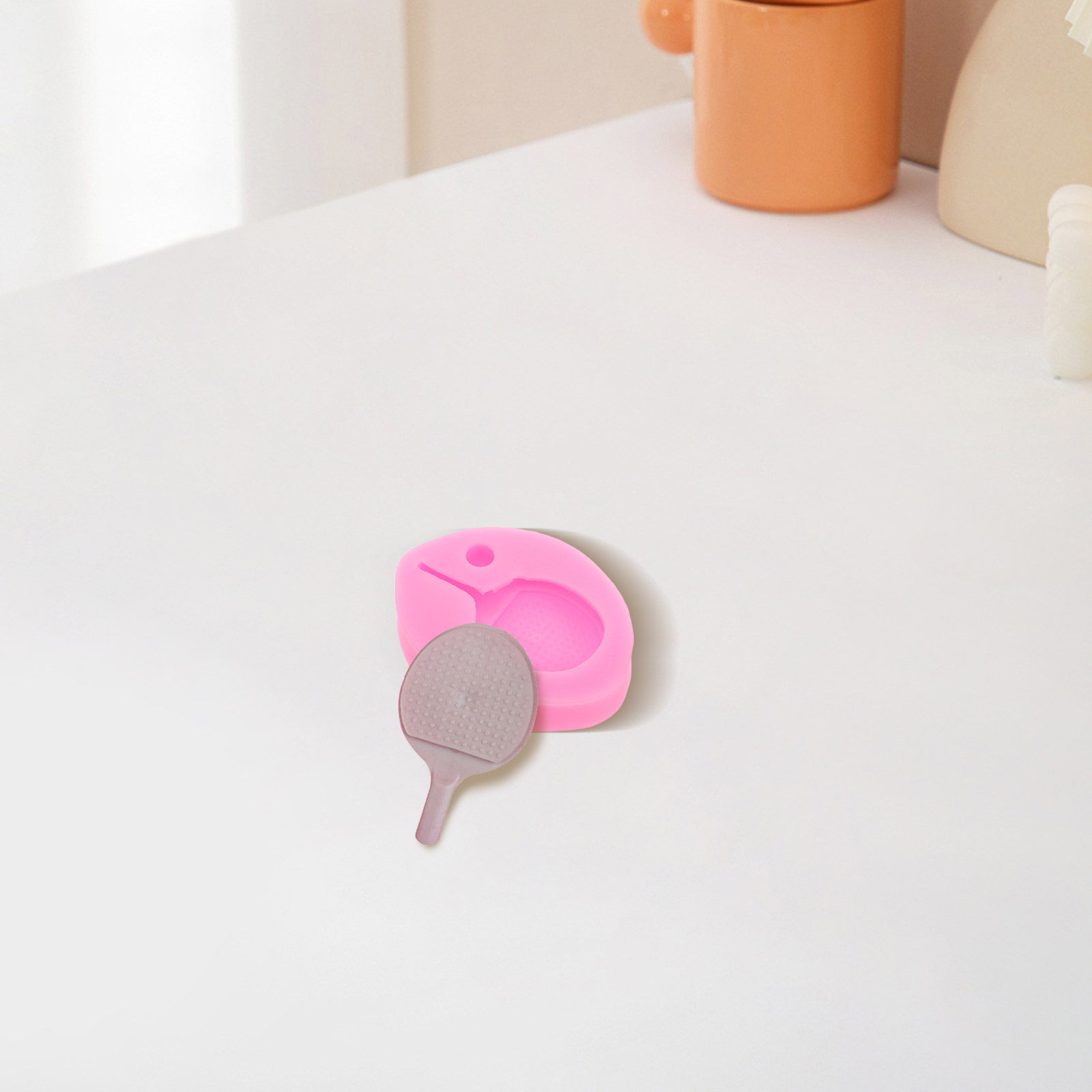 Table Tennis Racket Ball Silic - đánh giá và giá Silicone Cake Mold