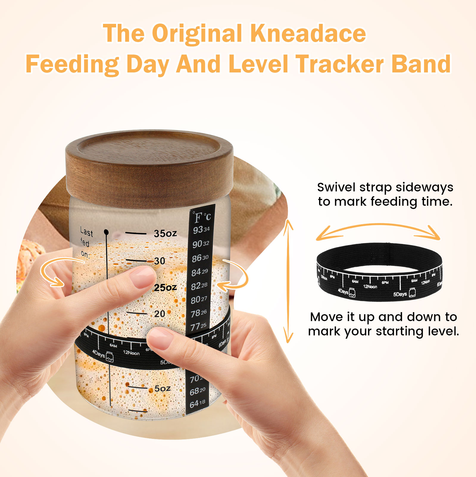 Sourdough Starter Jar Kit 1000 - đánh giá và giá Kitchen Baking Storage Containers