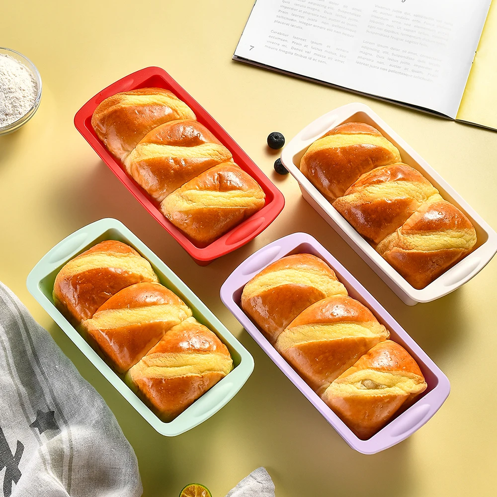 4Pcs Hot Sale Silicone Cake Mo - đánh giá và giá Kitchen Baking Pans For Sale