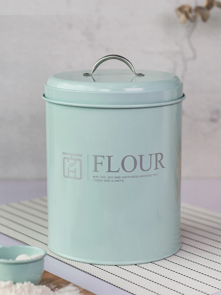 Round Type Baking Flour Storag - đánh giá và giá Kitchen Baking Storage Containers