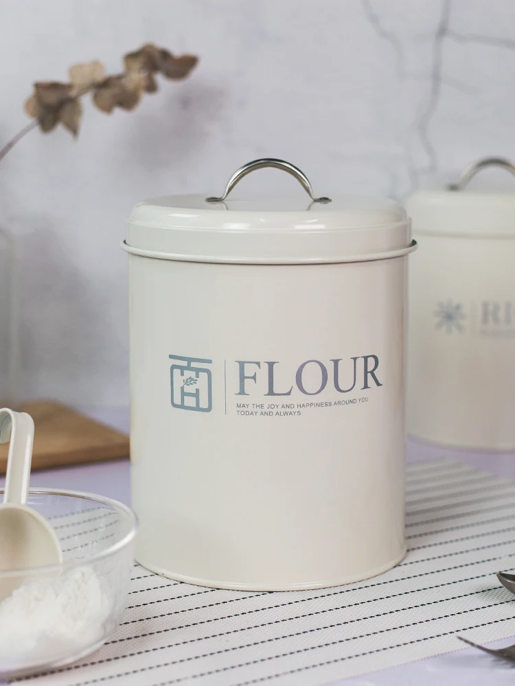 Round Type Baking Flour Storag - đánh giá và giá Kitchen Baking Storage Containers