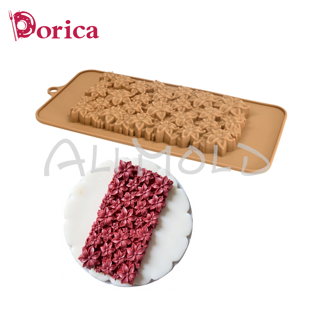 Flower Silicone Chocolate Mold - đánh giá và giá Silicone Cake Mold