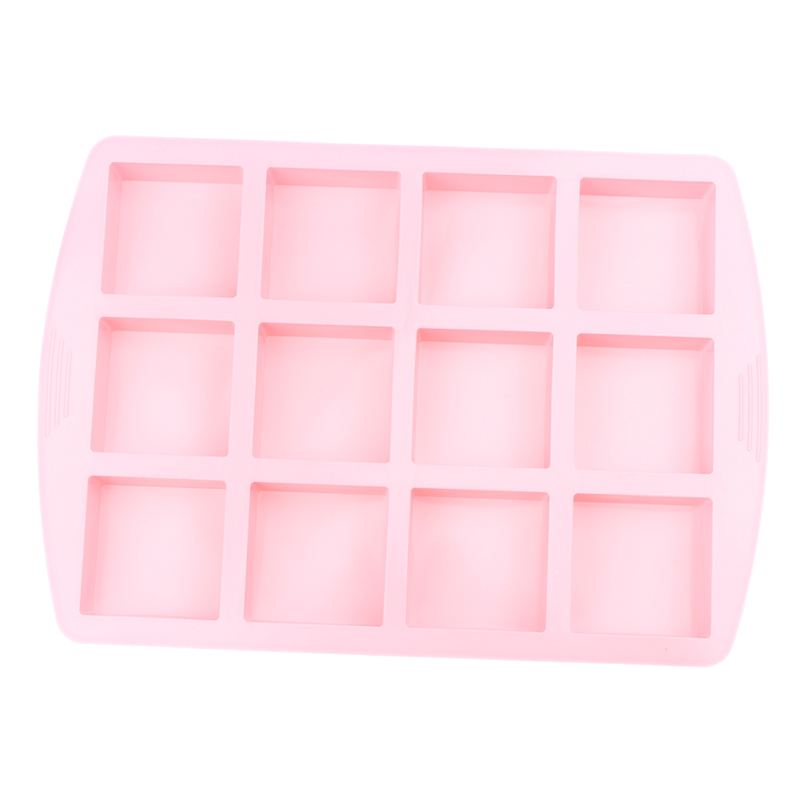 *1Pcs 12-Cavity Square Silicon - đánh giá và giá Silicone Cake Mold