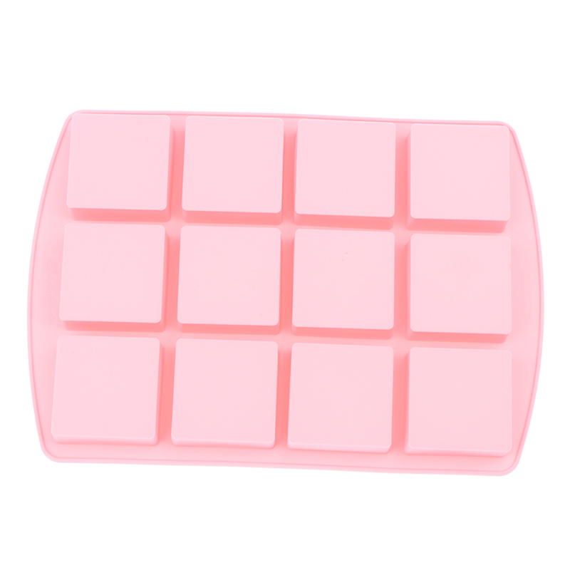 *1Pcs 12-Cavity Square Silicon - đánh giá và giá Silicone Cake Mold