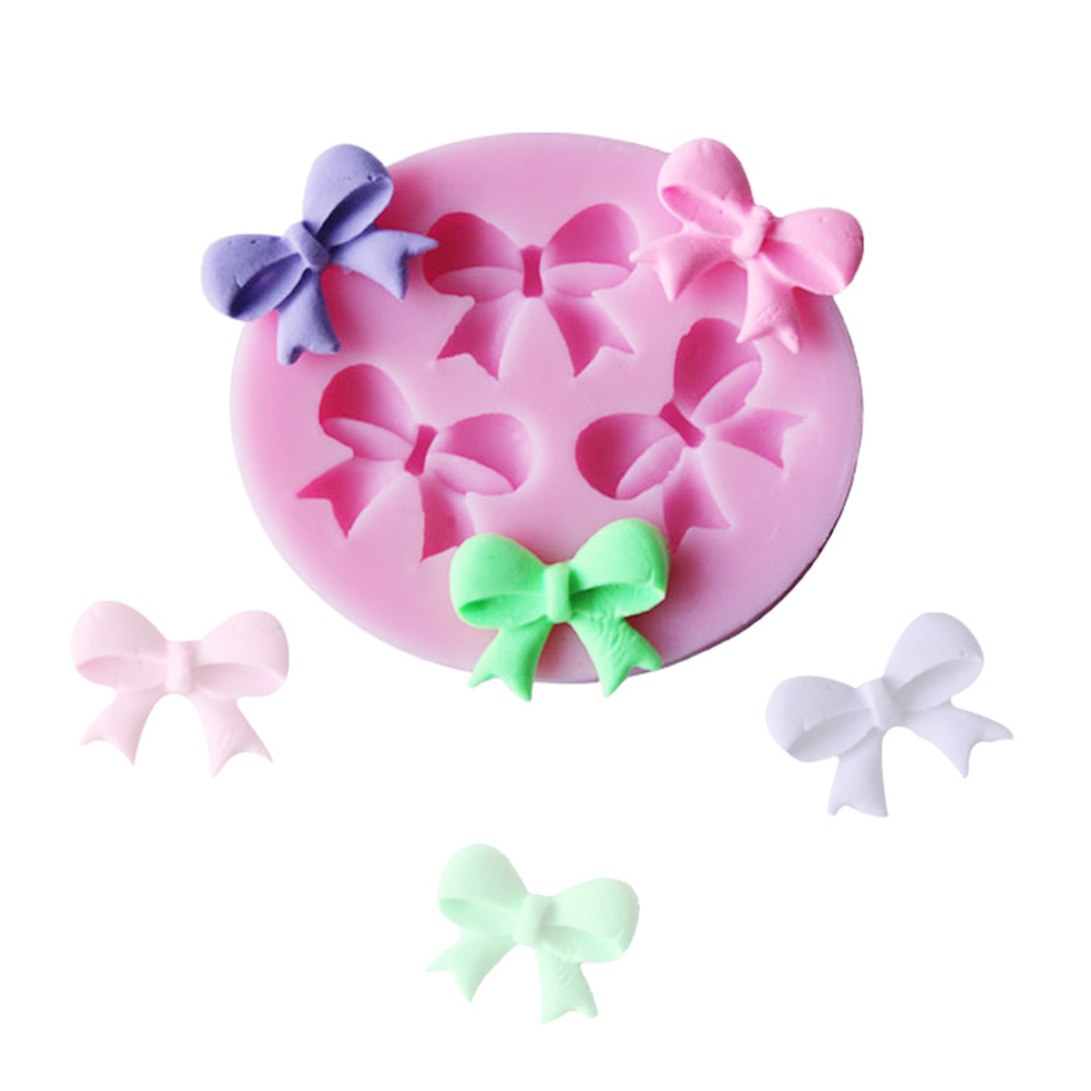 New DIY 3D Cake Decorating Bow - đánh giá và giá Silicone Cake Mold