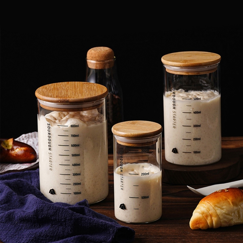 H7BF Bánh mì chua Maker Lớn lê - đánh giá và giá Kitchen Baking Storage Containers