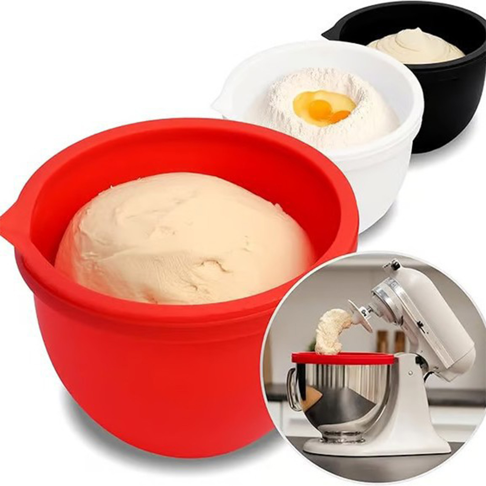 Silicone Liner Mixer Attachmen - đánh giá và giá Kitchen Baking Aid