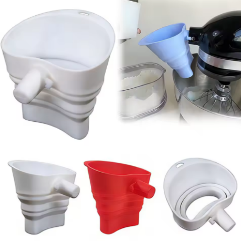 1/3pcs mix Silicone Flour Funn - đánh giá và giá Kitchen Baking Aid