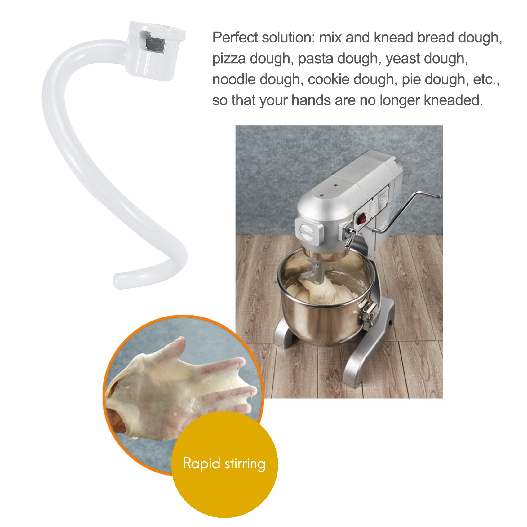 AEE6-Spiral Dough Hook Replace - đánh giá và giá Kitchen Baking Aid