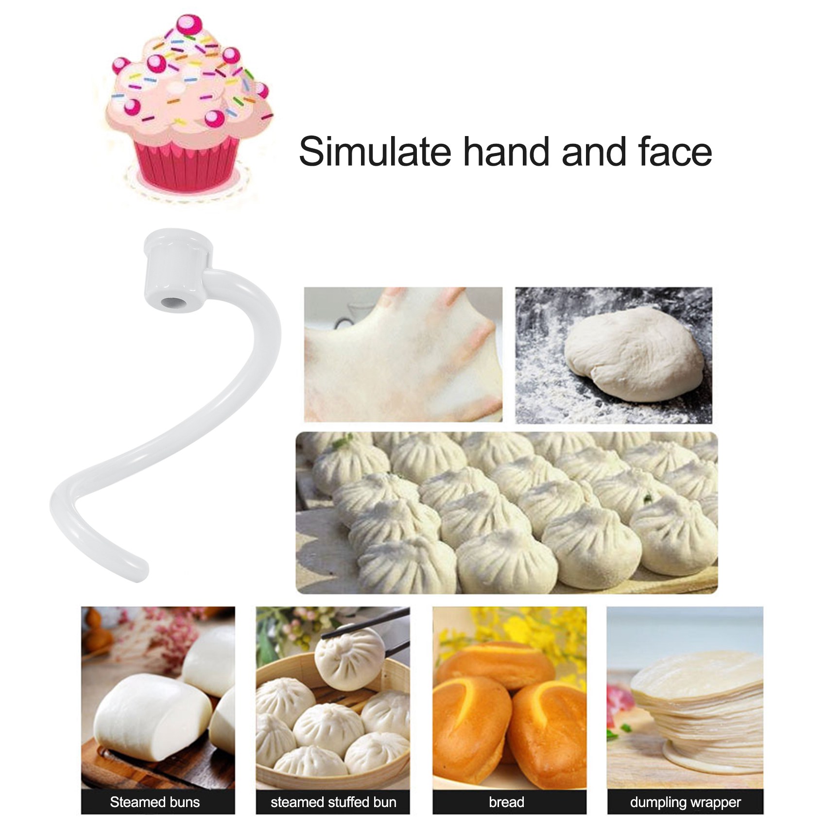 AEE6-Spiral Dough Hook Replace - đánh giá và giá Kitchen Baking Aid
